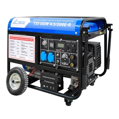 Бензиновый сварочный генератор TSS GGW 4.5/200E-R