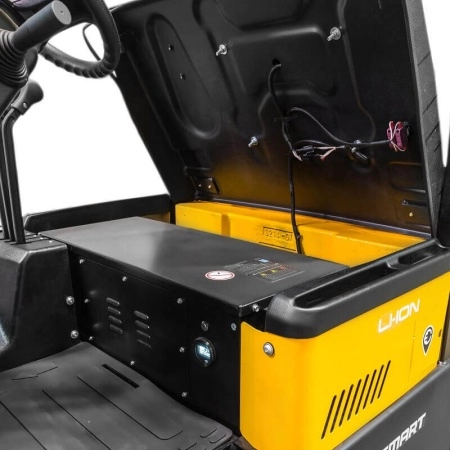фото электропогрузчик cpd20fvl (2000 кг; 4,8 м; li-ion 80в / 205ач) smartlift