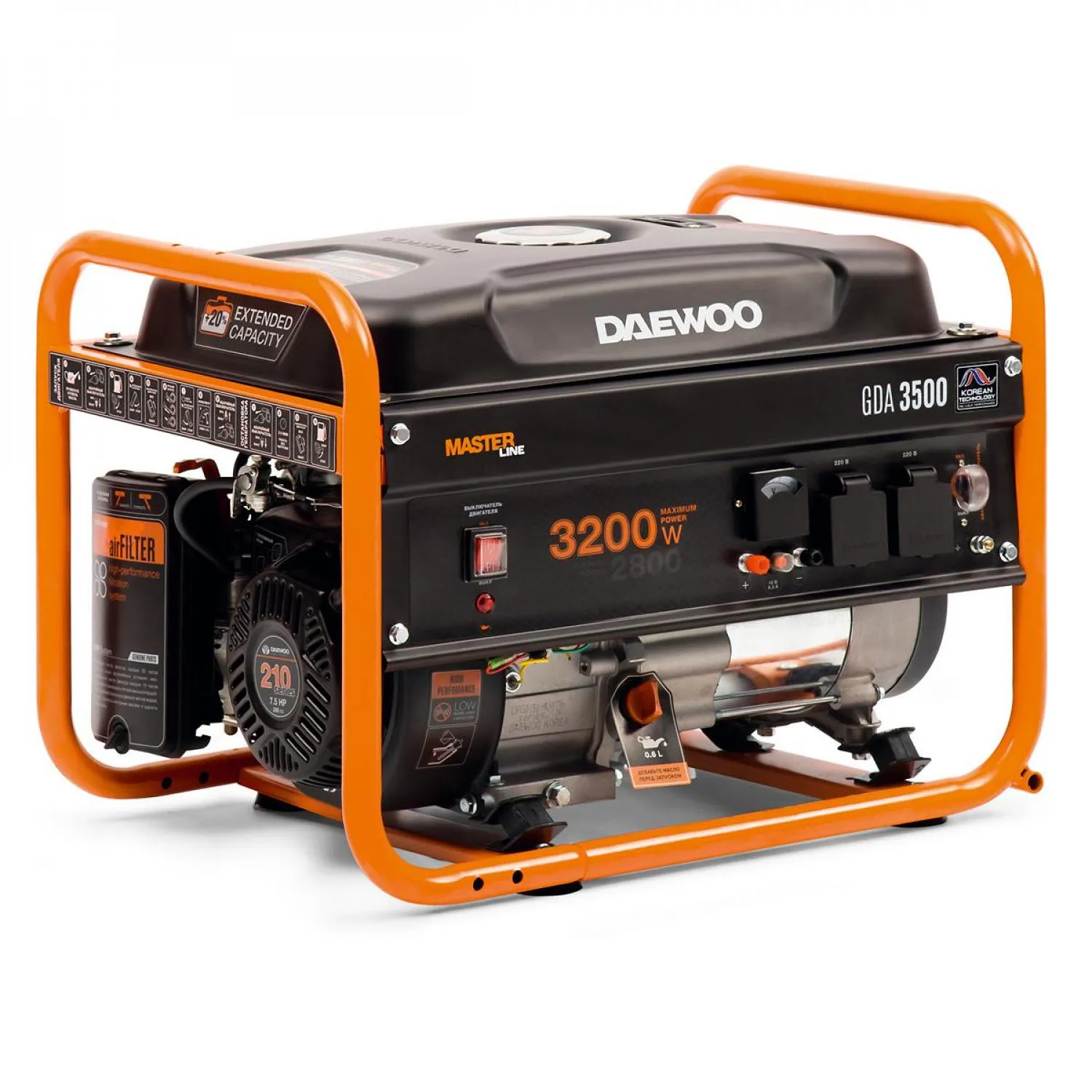 Бензиновый генератор GDA 3500